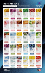 INF無限煙彈通用1代電子煙霧化彈透明獨立包裝 - Image 2