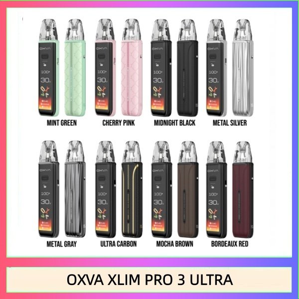 OXVA XLIM PRO 3 ULTRA 奧創小蠻牛觸屏螢幕電子煙主機空倉